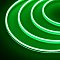 Образец Гибкий неон GALAXY-1206-5000CFS-2835-100 12V Green 0.5M (12x6mm, 12W, IP67) (Arlight, 12 Вт/м, IP67)