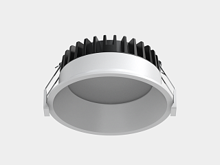 Светильник светодиодный диммируемый потолочный встраиваемый , серия WL-BQ, Белый, 15Вт, IP44, Теплый белый (3000К), BQ009115-WH-WW