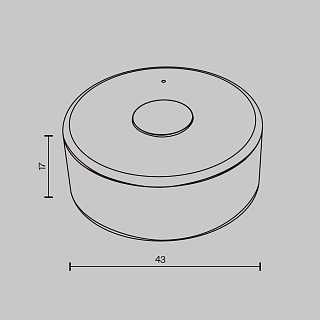 Пульт для светодиодной ленты DIM 1 зона