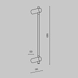 Настенный светильник (бра) Rotta 3000К 6Вт