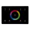 Панель Sens SMART-P83-RGB Black (230V, 4 зоны, 2.4G) (Arlight, IP20 Пластик, 5 лет)