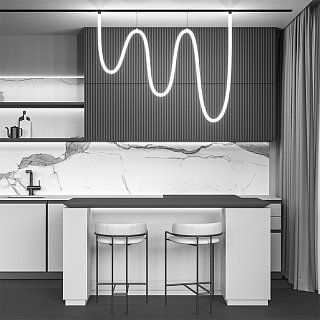 Трековый подвесной светильник Tau Exility 4000K 100Вт 360°