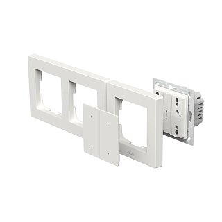 Умный настенный выключатель H2 (2 кнопки, 1 канал) | Aqara Light Switch H2 EU