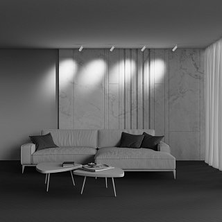 Трековый светильник Focus Zoom Exility 3000K 12Вт 15-50°