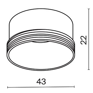 Декоративное кольцо для Focus LED 5Вт
