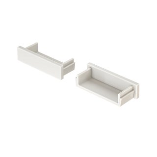 Комплект заглушек (для профиля 24×06) 10 шт., ALM002EC