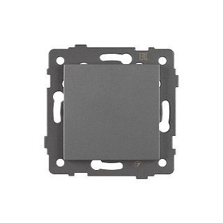 Механизм выключателя одноклавишный перекрёстный SWT-MKX1-PL-GR-V (250V, 10A) (Arlight, -)