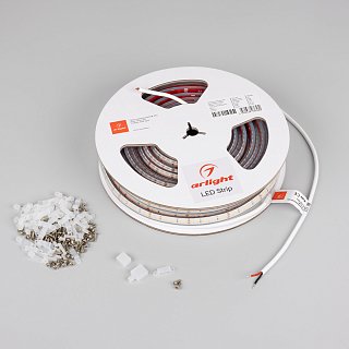 Светодиодная лента герметичная RTW-PFS-A140-12mm 48V Warm3000 (12 W/m, IP68, 20m) (Arlight, -)