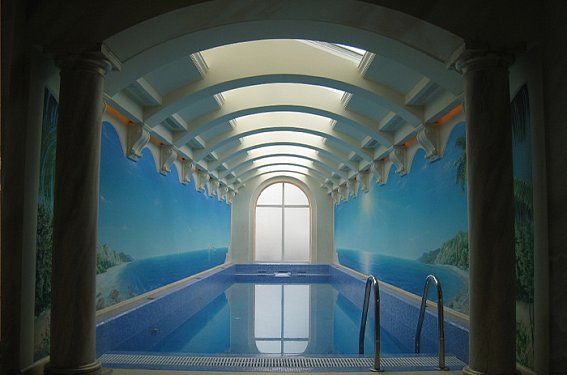 Светодиодное освещение бассейнов