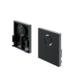 Заглушки для накладного низкопрофильного шинопровода Exility 2шт.