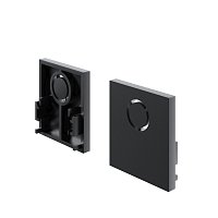 Заглушки для накладного низкопрофильного шинопровода Exility 2шт.