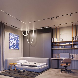 Светильник MAG-ORIENT-TUBE-ELASTIC-2620-R30-L5000-70W Day4000 (BK, 360 deg, 48V) (Arlight, IP20 Металл, 3 года)