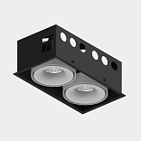 Корпус светильника потолочный встраиваемый  поворотный, IP20, COMBO-CRD2-WH