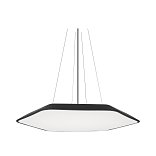 Светильник SP-TIARA-SLIM-HANG-H50-L800x720-75W Day4000 (BK, 160 deg, 230V) IP33 (Arlight, Металл)