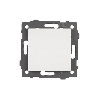 Механизм выключателя одноклавишный перекрёстный SWT-MKX1-PL-WH-V (250V, 10A) (Arlight, -)