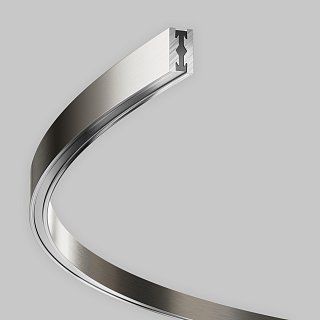 Шинопровод круглый из полукругов 1800мм Flarity платина