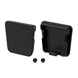 Заглушка LINE-D-3724 TETRA BLACK (Arlight, Металл)