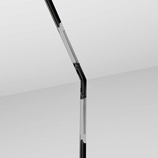 Коннектор угловой внутренний, встраиваемый под ГКЛ 9,5 мм Levity