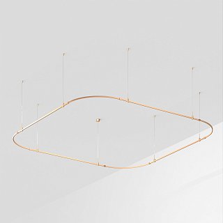 Основание ART-APRIORI-QUADRAT-SOFT-HANG-3500x3500 (GD) (Arlight, IP20 Металл, 3 года)