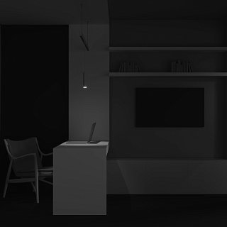 Трековый подвесной светильник Focus Led Exility 2700-6000K 12Вт 36° Dim Dali1