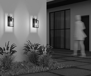 Настенный светильник (бра) Cell E27x1 15Вт IP 65