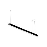 Линейный светильник подвесной 3000K 35x35 ( Черный, 1 м) LL312011