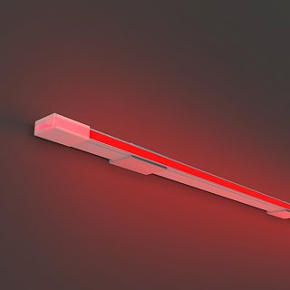 Гибкий неон 10x4 24В 9,6 Вт/м Red IP67 5м