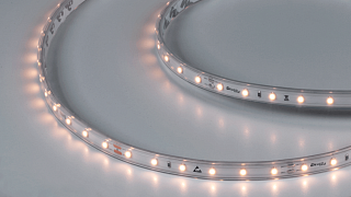 Светодиодная лента 24Вт IP65 теплое белое свечение, DSG360-24-WW-65
