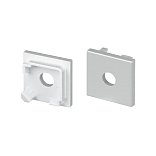 Заглушка SL-KANT-H16-S10 SQUARE с отверстием (Arlight, Пластик)