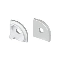 Заглушка SL-KANT-H16-S10 ROUND с отверстием (Arlight, Пластик)