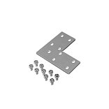 Соединитель угловой для накладного шинопровода Exility