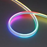 Лента герметичная SPI WAVE-SIDE-DOUBLE-BM168-16x15mm 24V RGBW-Day (15 W/m, IP67, 5m, wire x1) (Arlight, Вывод боковой, 5 лет)