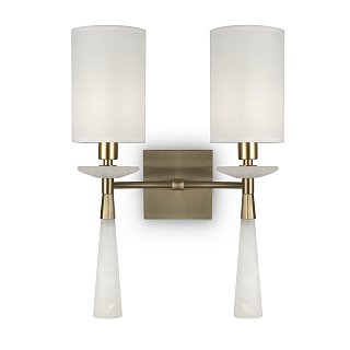 Настенный светильник (бра) Bianco E14х2 60Вт