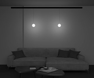 Трековый подвесной светильник Luna Exility 3000K 5Вт 360°