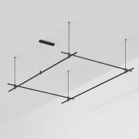 Основание ART-APRIORI-RECTANGLE-ROD-800-3000x2000 (BK) (Arlight, IP20 Металл, 3 года)