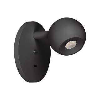 Светильник SP-OTTORI-WALL-CHARGE-6W Warm3000 (BK, 30 deg, 230V, USB-C) (Arlight, IP20 Металл, 3 года)