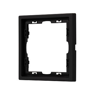 Рамка пластиковая FRM-NOBE-SFPL-1-BK (Arlight, -)