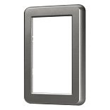 Рамка пластиковая FRM-VERSA-PL-D-GR (Arlight, -)