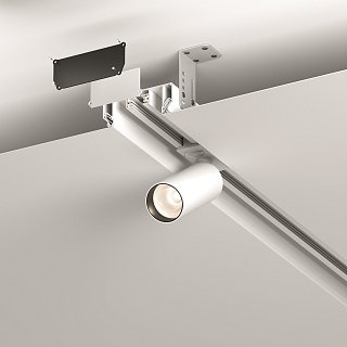 Алюминиевый профиль ниши скрытого монтажа в натяжной потолок 99x40