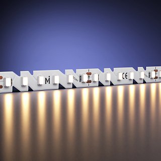 Светодиодная лента Ultra 24В 2835 9,6Вт/м 3000К 5м IP 20 201137