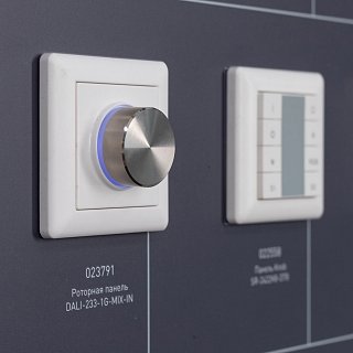 Стенд Системы Управления DALI 1760x600mm (DB 3мм, пленка, лого) (Arlight, -)