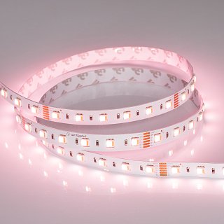 Светодиодная лента RT 2-5000 24V RGBW-MIX 12mm (5060-One, 60 LED/m, LUX) (Arlight, 20 Вт/м, IP20)