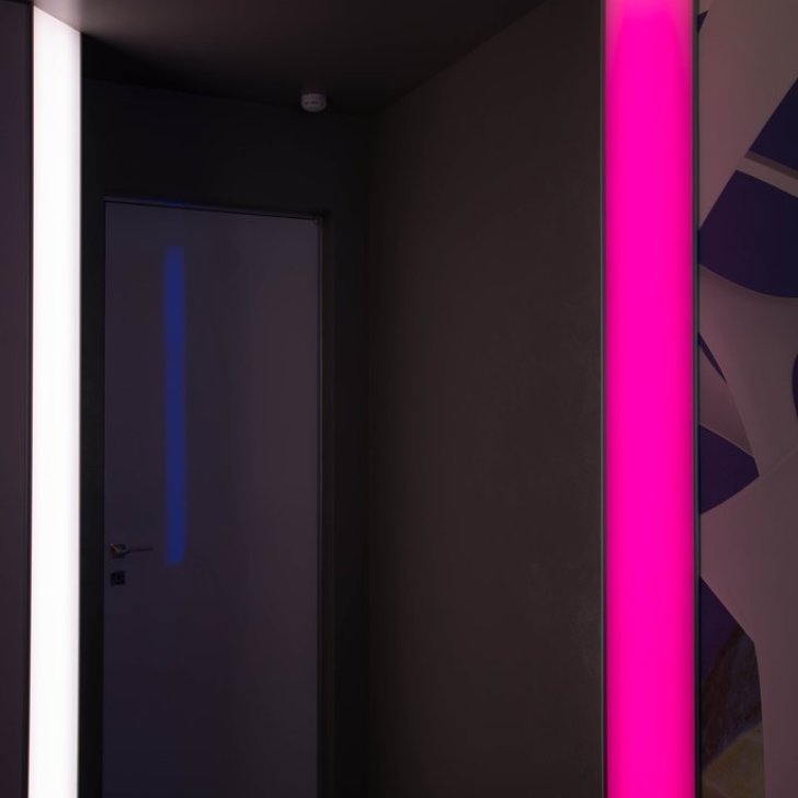 Освещение кухни светодиодной лентой RGB компании Arlight