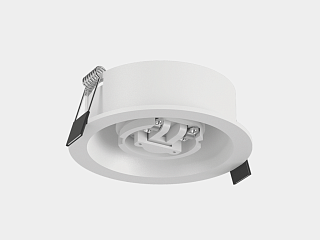 Крепление сменное М7 для светильников MINI VILLY, поворотное встраиваемое углубленное, цвет Белый, MINI-VL-M7-WH