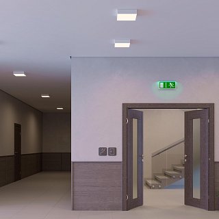 Светильник IM-QUADRO-EMERGENCY-3H-S175x175-19W Day4000 (BK, 120 deg, 230V) (Arlight, IP40 Металл, 2 года)