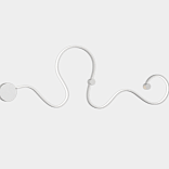 Декоративный настенный светильник LINE A белый , AB15014-1A-WH