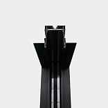 Угловой коннектор настенно-потолочный для серии SY , Черный , SY-601901-RC-CN-2