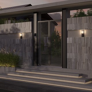 Настенный светильник (бра) Conf E27x1 15Вт IP 65