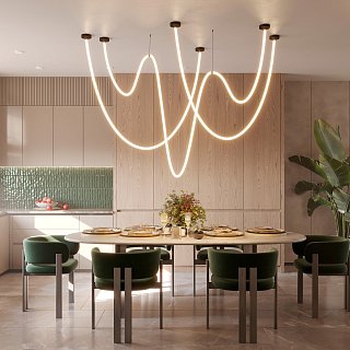 Светильник SP-TROPIC-SURFACE-R18-L10000-110W Warm3000 (BK, 360 deg, 230V) (Arlight, IP20 Пластик, 3 года)