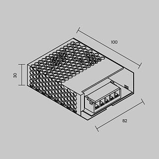 Источник напряжения PSL002 12В 60Вт IP 20 811007